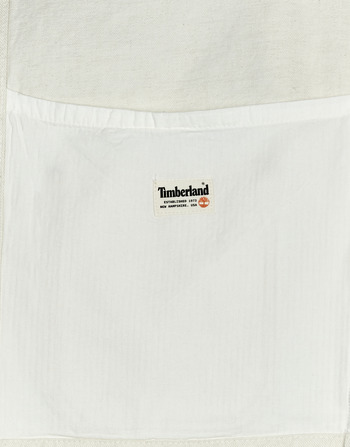 Timberland Work For The Future - Cotton Hemp Denim Chore Jacket Branco