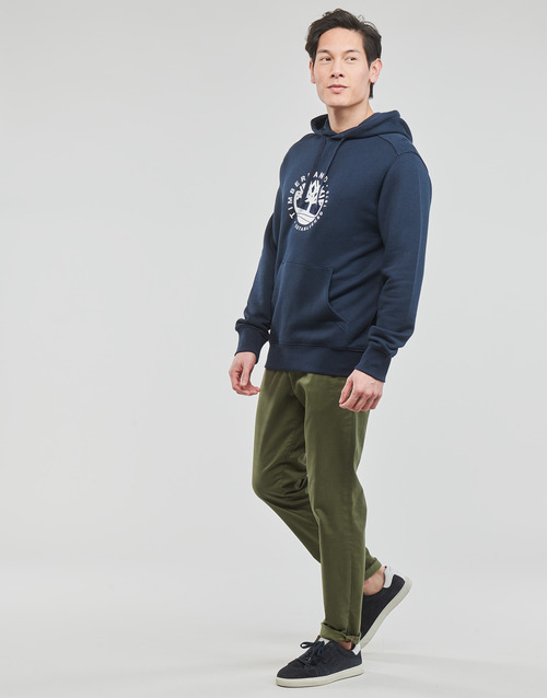 Timberland Refibra Logo Hooded Sweatshirt (Regular LB) Preto