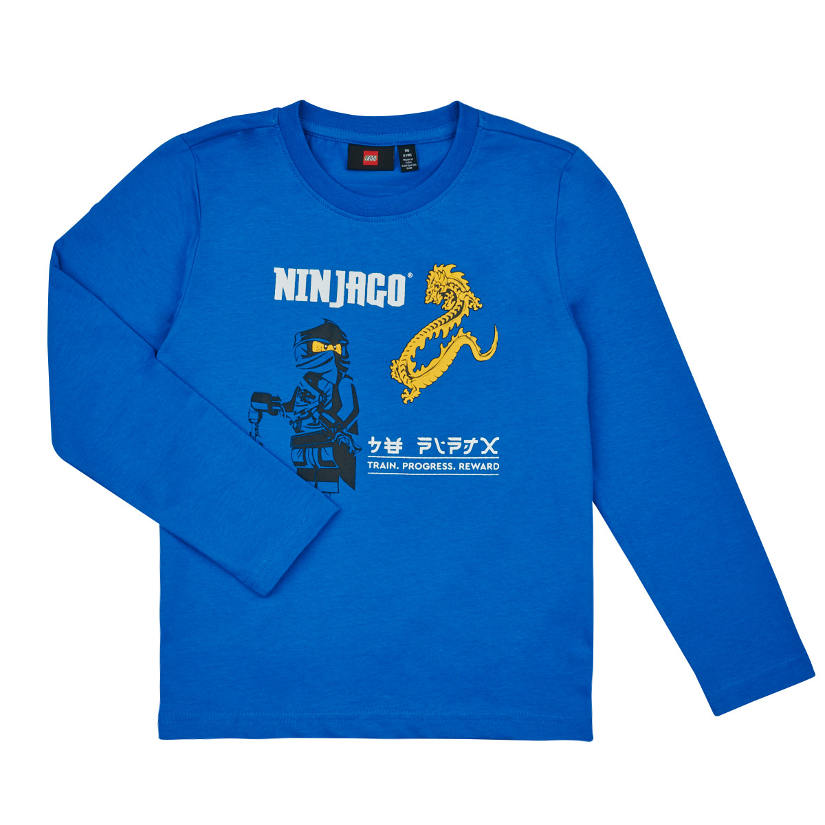 Textil Rapaz T-shirt mangas compridas LEGO Wear  LWTAYLOR 624 - T-SHIRT L/S Azul