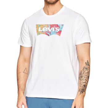 Textil Homem T-shirts e Pólos Levi's  Branco