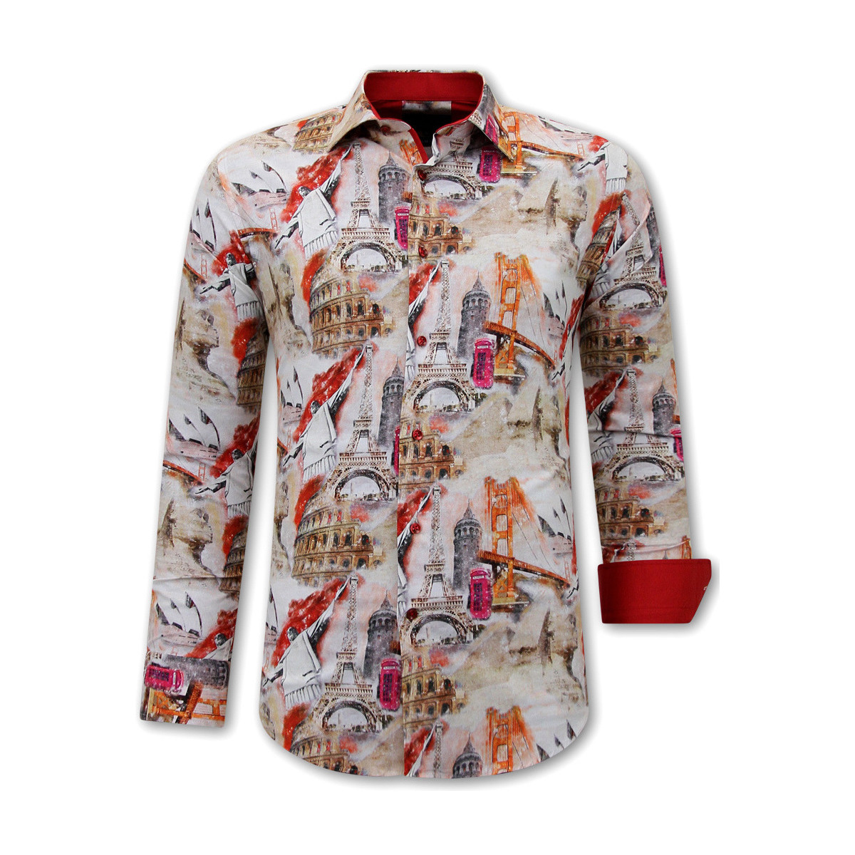 Textil Homem Camisas mangas comprida Gentile Bellini 140066893 Multicolor