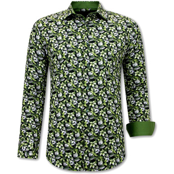 Textil Homem Camisas mangas comprida Gentile Bellini 140085320 Verde