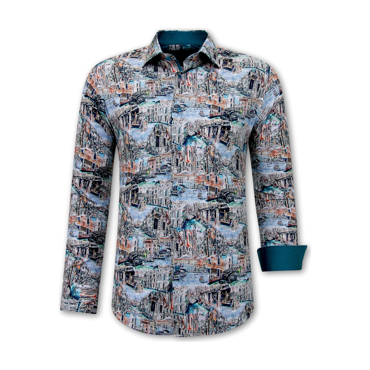Textil Homem Camisas mangas comprida Gentile Bellini 140085479 Multicolor