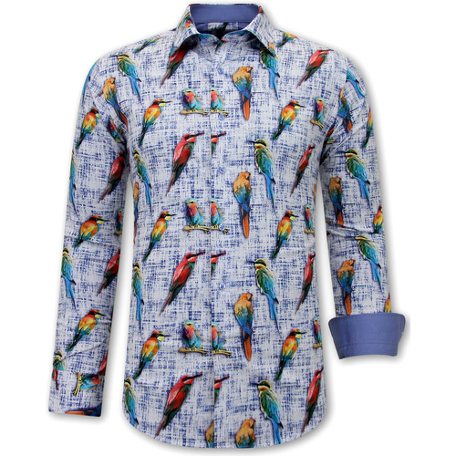 Textil Homem Camisas mangas comprida Gentile Bellini 140086303 Azul
