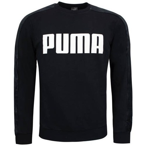 Textil Homem Sweats Puma Velvet Crew Preto