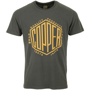 Textil Homem T-Shirt mangas curtas Superdry Copper Label Tee Preto