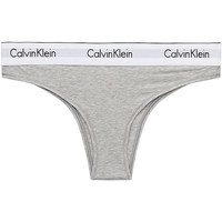 Roupa de interior Mulher Cueca Calvin Klein Jeans 000QF5981E Cinza