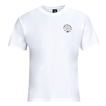 Textil Homem T-Shirt mangas curtas New Balance MT33582-WT Branco