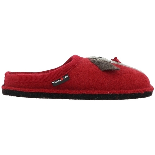 Sapatos Mulher Chinelos Haflinger FLAIR SPANIEL Vermelho