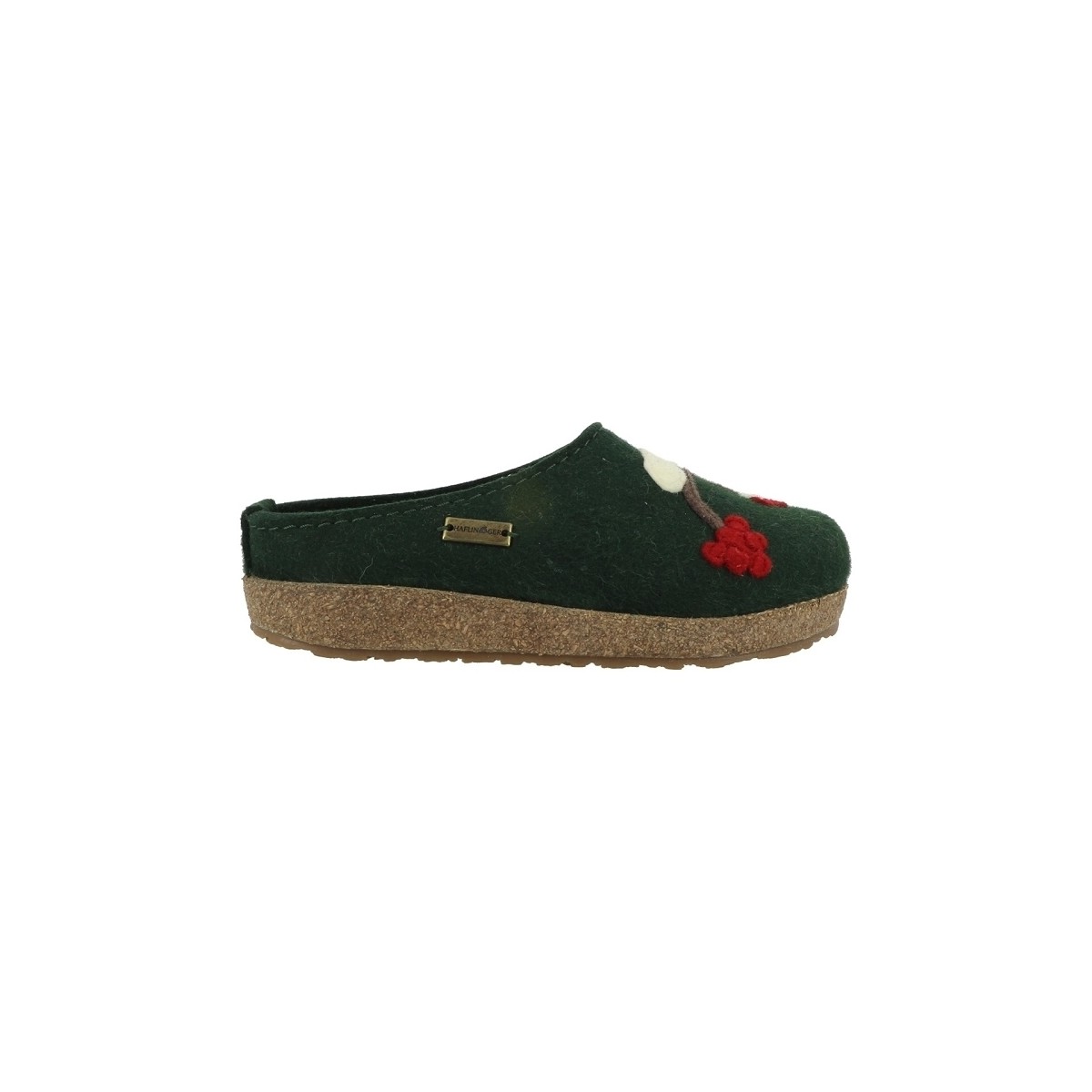 Sapatos Mulher Chinelos Haflinger GRIZZLY WINTERBIRD Verde