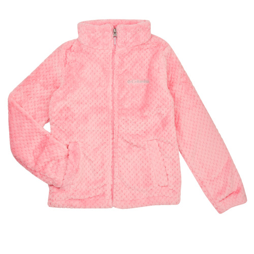 Textil Rapariga Casaco polar Columbia diesel zipped collar polo shirt item Rosa