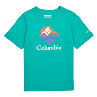 Textil Criança T-Shirt mangas curtas Columbia Valley Creek Short Sleeve Graphic Shirt Azul
