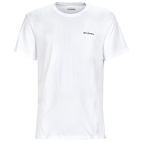 Textil Homem Viscosa / Lyocell / Modal Columbia CSC Basic Logo Short Sleeve Branco