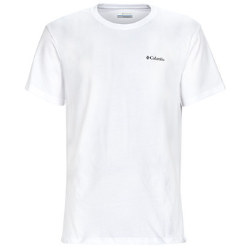 Textil Homem T-Shirt mangas curtas Columbia CSC Basic Logo Short Sleeve Branco
