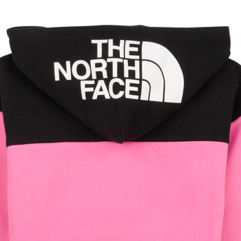 The North Face Girls Drew Peak Crop P/O Hoodie Rosa / Preto