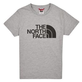 Textil Rapaz T-Shirt mangas curtas The North Face Boys S/S Easy Tee Cinza / Claro
