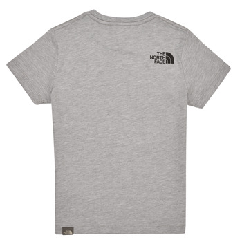 The North Face Boys S/S Easy Tee Cinza / Claro