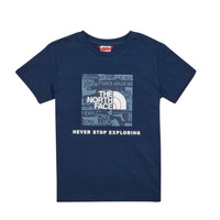 Textil Rapaz T-Shirt mangas curtas Cadeiras de exterior Boys S/S Redbox Tee Marinho
