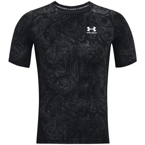 Textil Homem How Running Clubs Are the New Influencers for Under Armour & More Under Armour HG Armour Comp Print SS Preto