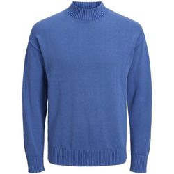 Textil Homem camisolas Jack & Jones 12216176 JORWILLIAM-NAUTICAL BLUE Azul