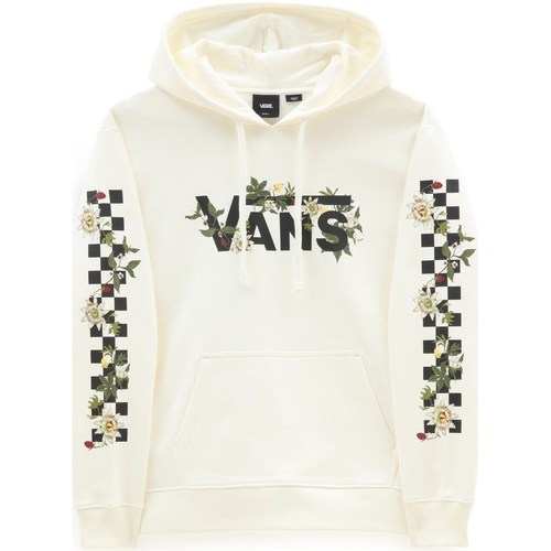 Textil Mulher Sweats Vans Wyld Tangle Florally Bff Hoodie Creme