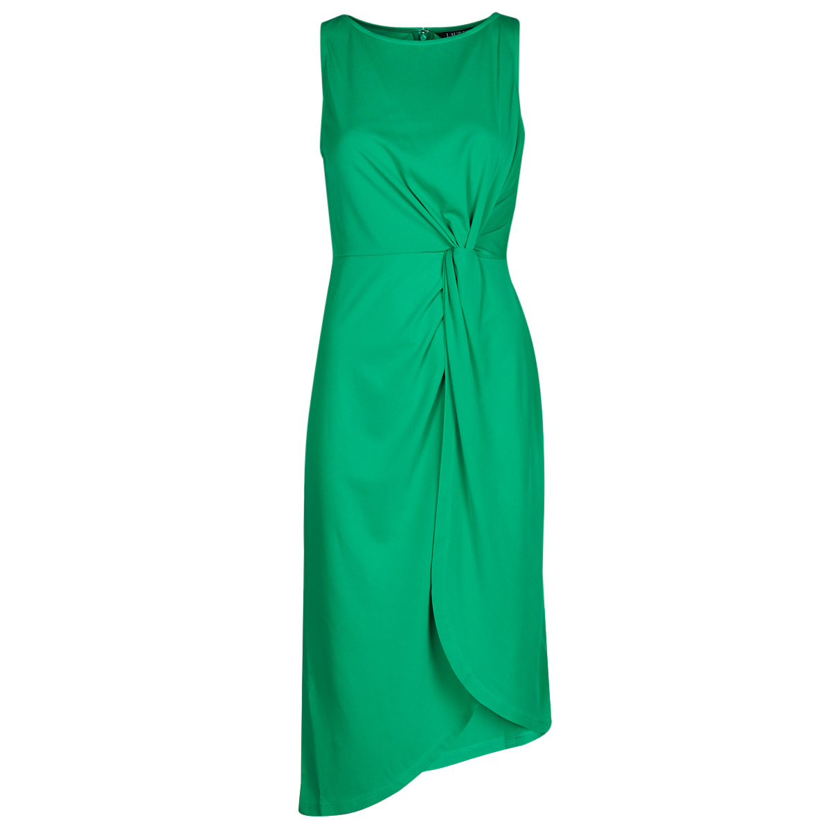 Textil Mulher Rebecca Vallance Lolita striped midi dress JILFINA-SLEEVELESS-DAY DRESS Verde