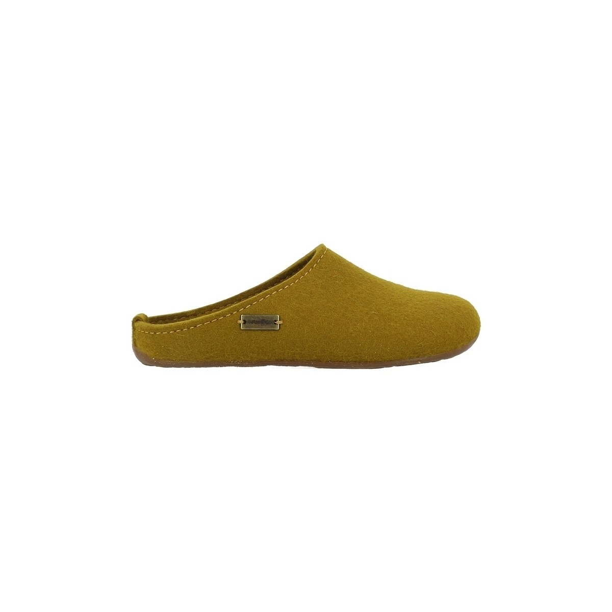 Sapatos Homem Chinelos Haflinger EVEREST FUNDUS Amarelo