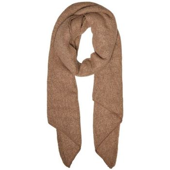 Pieces 17076047 PYRON LONG SCARF-SILVER MINK Bege
