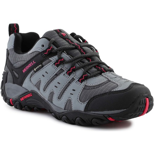 Sapatos Mulher Sapatos de caminhada Merrell Moab 3 Gore-tex Granite/Rose red J98408 Cinza