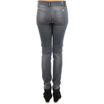 7 for all Mankind THE SKINNY DARK STARS PAVE Cinza