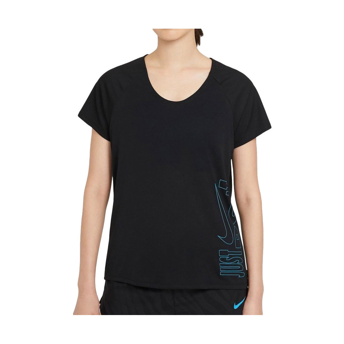 Textil Mulher T-shirts e Pólos Casual Nike  Preto