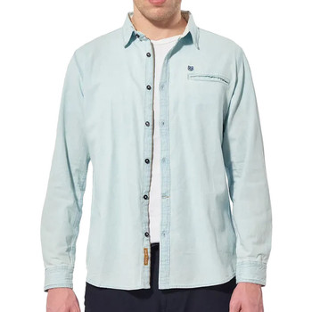 Textil Homem T-shirt shirt compridas Kaporal  Azul