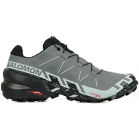 Sapatos Littlem Sapatilhas de corrida Salomon Speedcross 6 Cinza