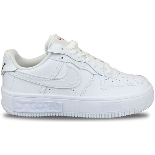 Sapatos Mulher Sapatilhas Nike check Wmns  Air Force 1 Fontanka Blanc Branco