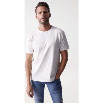 Textil Homem T-shirts e Pólos Salsa 21005306-0071-1-3 BRANCO