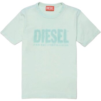 Textil Rapaz T-shirts e Pólos Diesel J01130-0KFAV Verde