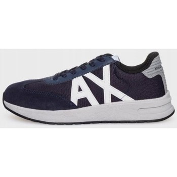 Sapatos Homem Sapatilhas EAX XUX071 Azul