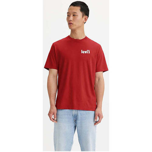 Textil Homem T-shirts e Pólos Levi's 16143-0728-11-31 Vermelho
