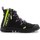 Sapatos Homem Sapatilhas de cano-alto Palladium Pampa Lite Lace It Black/Wild lime 78353-099-M Preto