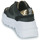 Sapatos Mulher Sapatilhas Versace Jeans Couture 74VA3SC2-ZP230 Preto / Ouro