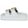 Sapatos Mulher Sandálias Versace Jeans Couture 74VA3SM1 Branco / Ouro