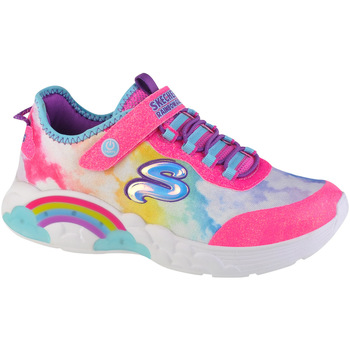 Sapatos Rapariga Sapatilhas Skechers Rainbow Racer Rosa