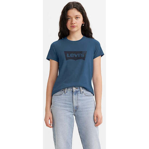 Textil Mulher T-shirts e Pólos Levi's 17369-2020-3-31 Azul