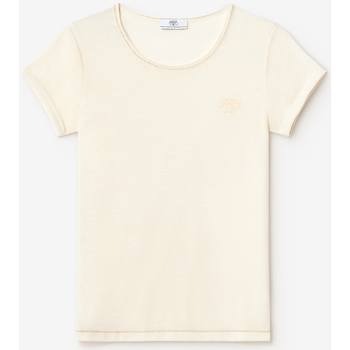 Textil Mulher T-shirts e Pólos MICHAEL Michael Kors T-shirt SMALLTRA Branco