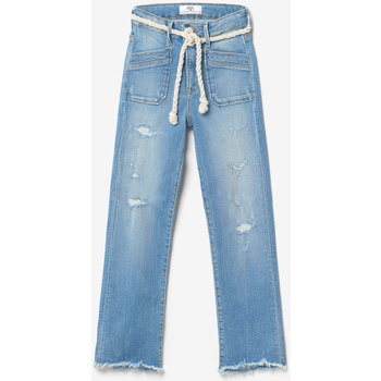 Textil Rapariga Calças de ganga Polos mangas curtaises Jeans regular PRECIA, 7/8 Azul