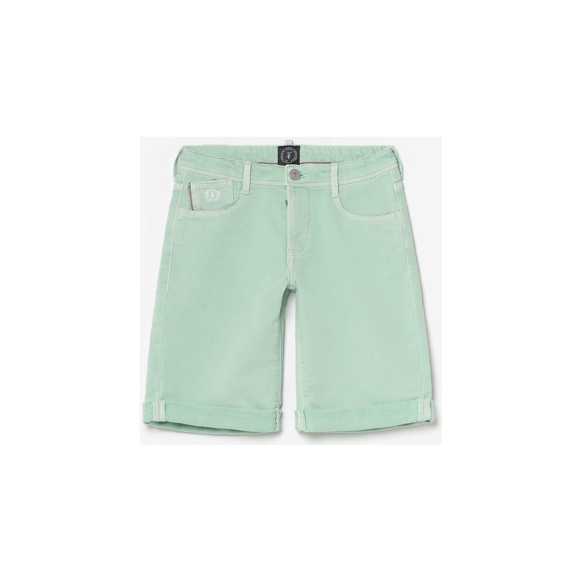 Textil Rapaz Shorts / Bermudas Le Temps des Cerises Bermudas calções JOGG Verde