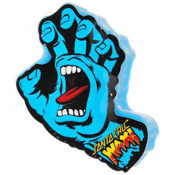 Acessórios Acessórios de desporto Santa Cruz Screaming Hand Curb Wax Azul