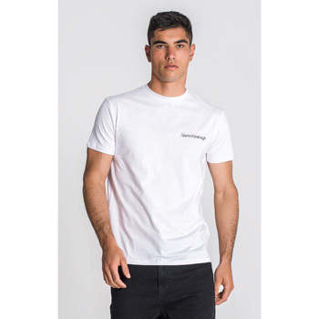 Textil Homem T-shirts e Pólos Gianni Kavanagh White Essential Micro Slim Tee White