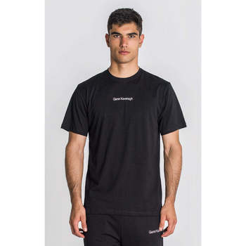 Textil Homem T-shirts e Pólos Gianni Kavanagh Black Essential Micro Regular Tee Black