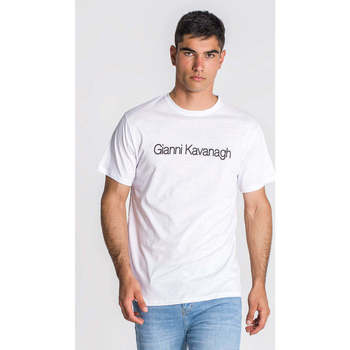 Textil Homem T-shirts e Pólos Gianni Kavanagh White Essential Maxi Regular Tee White